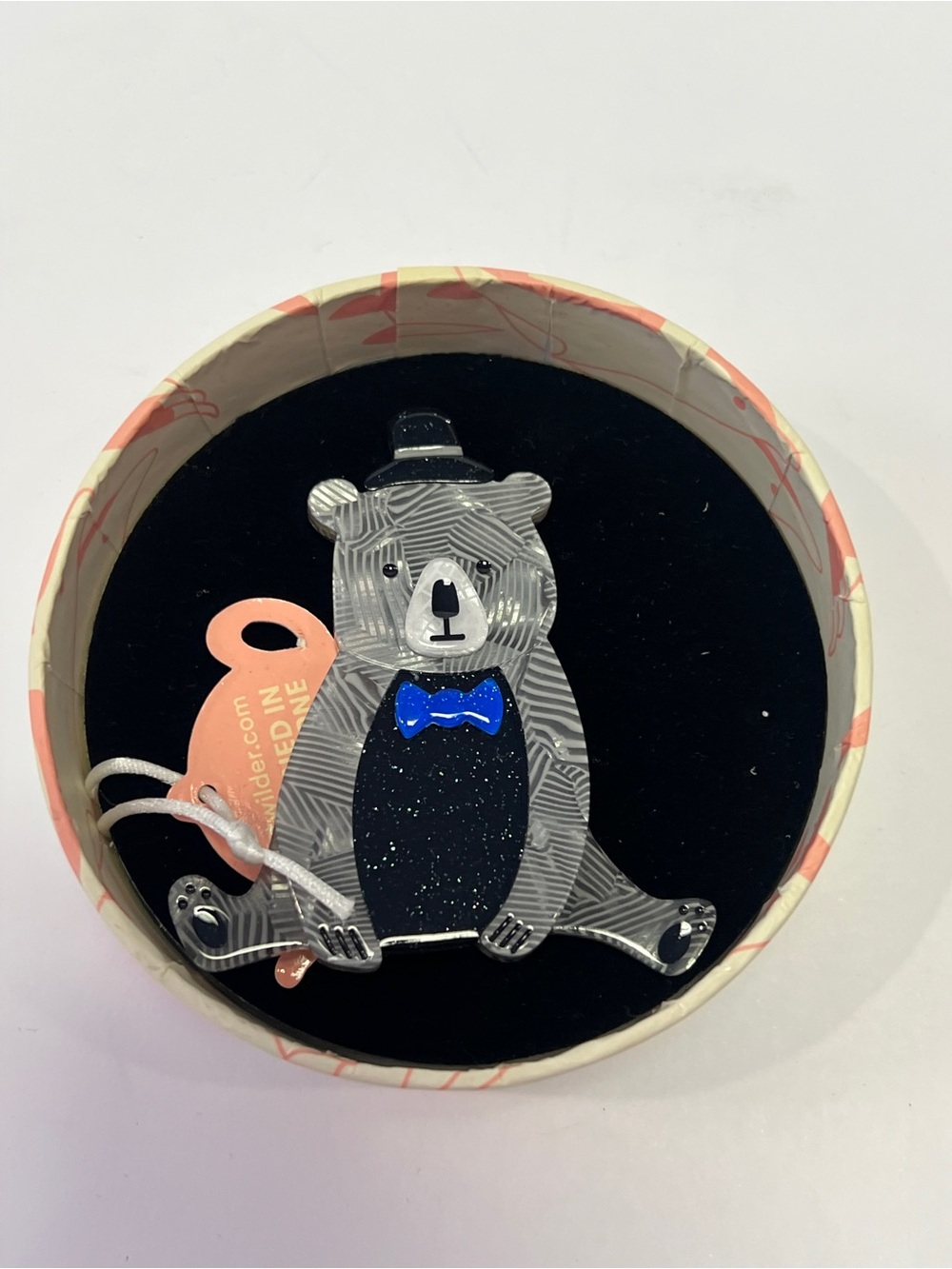 NWT! Erstwilder Bear With Me Brooch